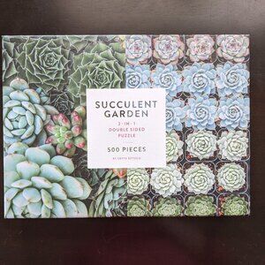 Galison "Succulent Garden" By Edyta Szyszlo Double-Sided 500 pieces
